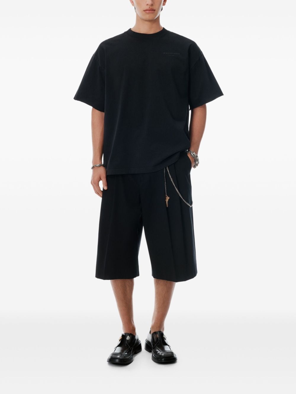 logo cotton T-shirt - 2