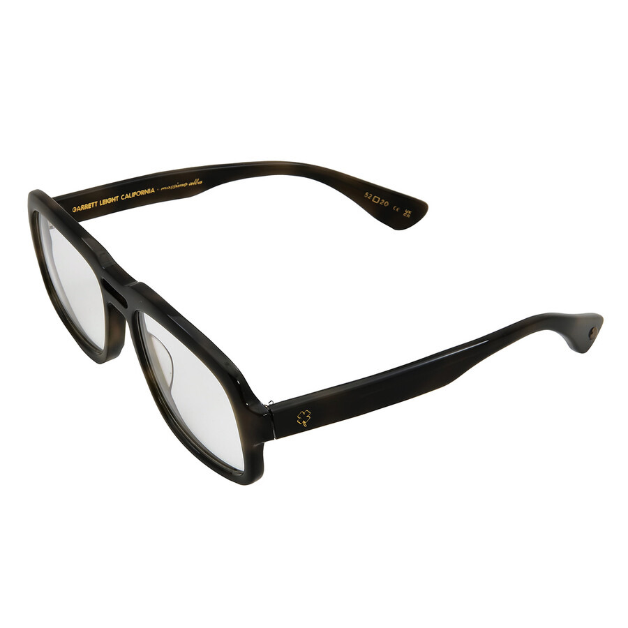 Garrett Leight GLCO x MASSIMO ALBA Demo Navigator Men's Eyeglasses 1132 SOL 52 - 5