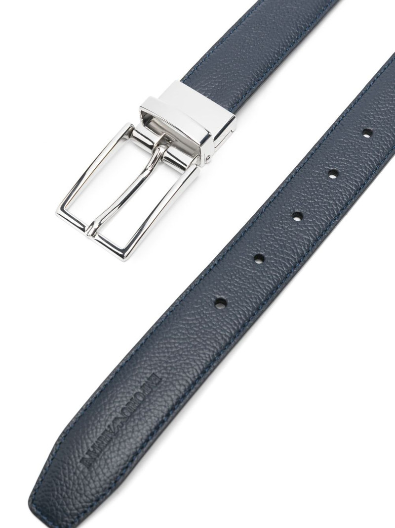 EMPORIO ARMANI leather belt outlook