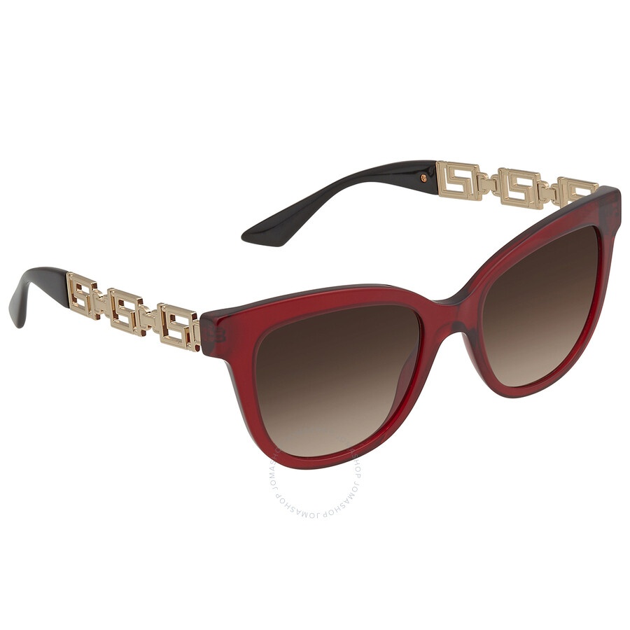 Versace Brown Gradient Cat Eye Ladies Sunglasses VE4394 388/13 54 - 2
