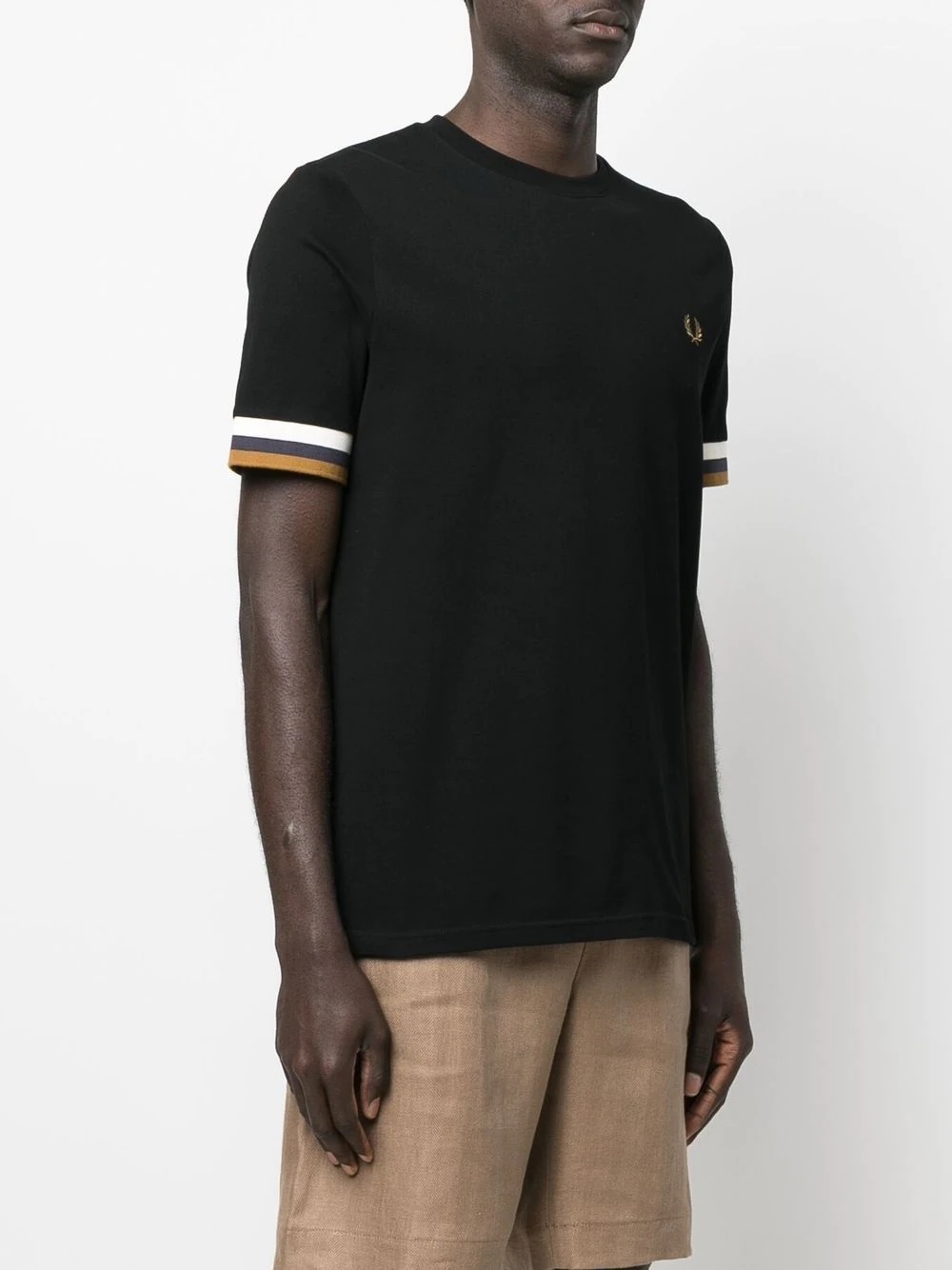 Laurel contrast-trim T-shirt - 3