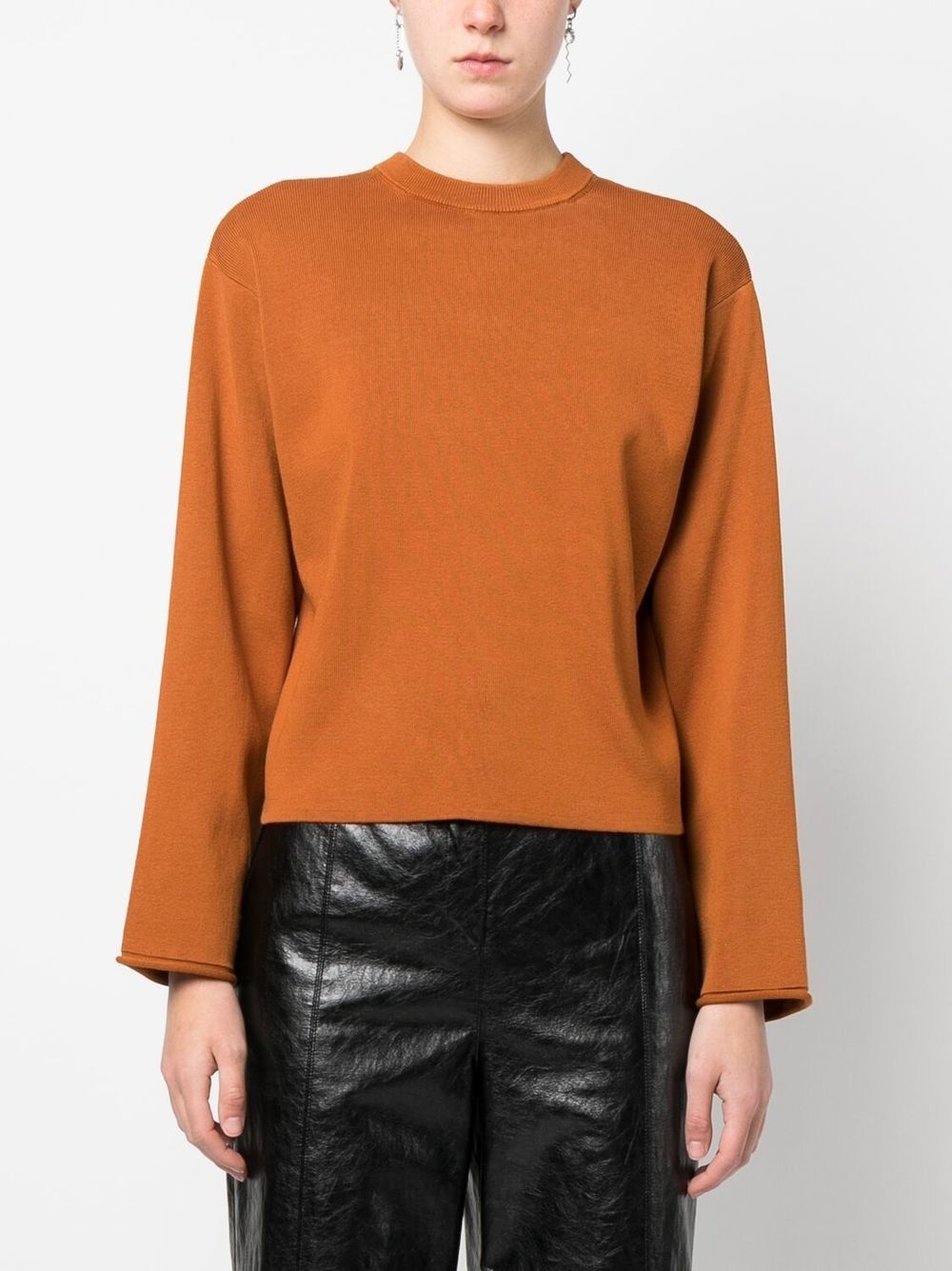 rear knot-detail jumper - 3