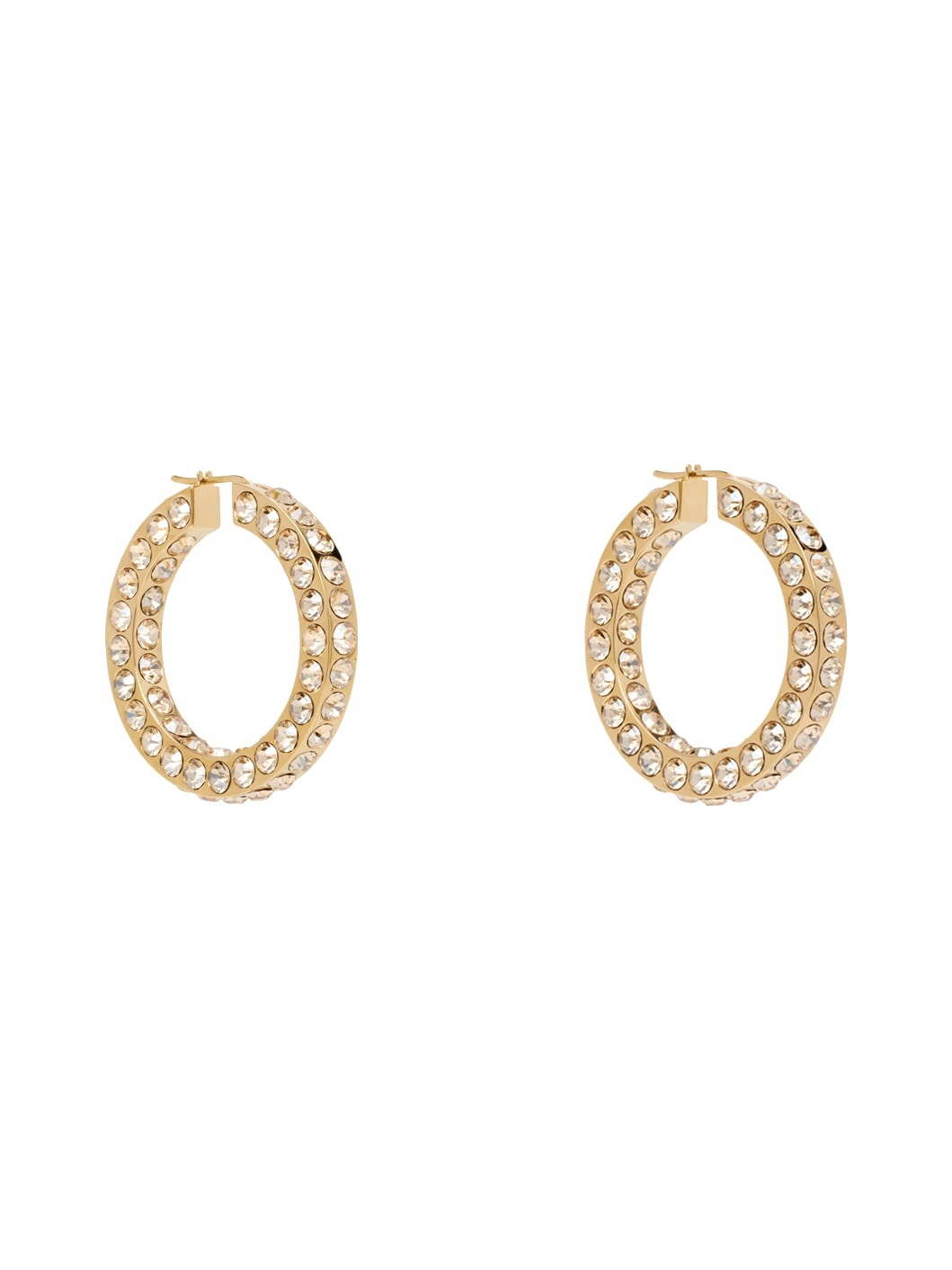 Gold Jah Big Hoop Earrings - 2