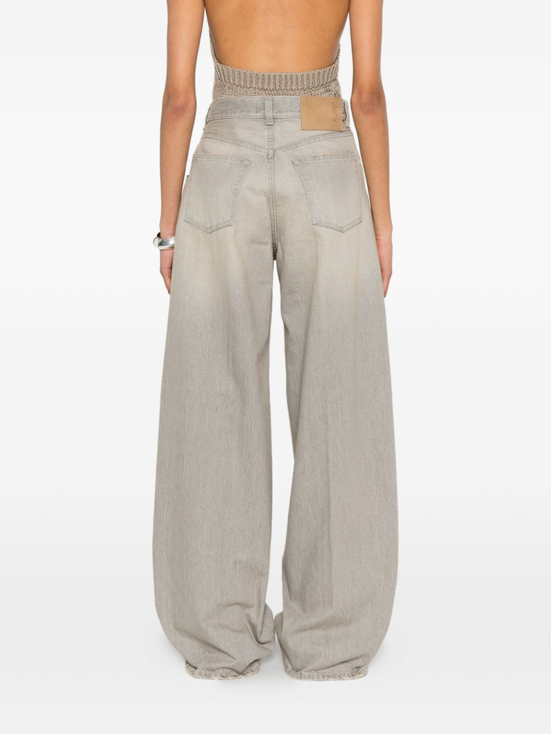 Bethany faded-effect wide-leg jeans 4