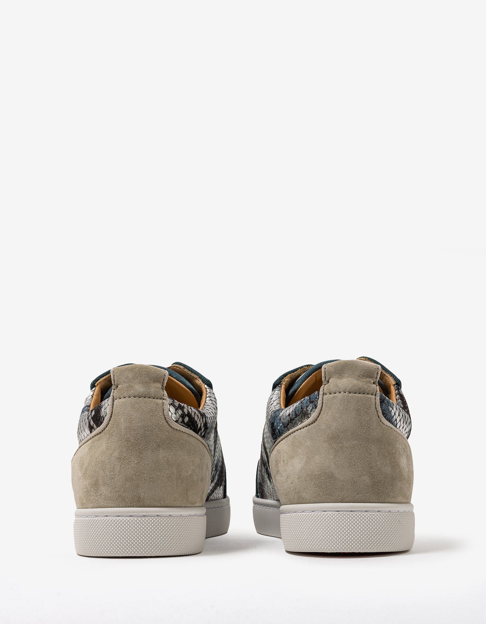 Christian Louboutin Louis Junior Amazonia Blue Trainers - 5