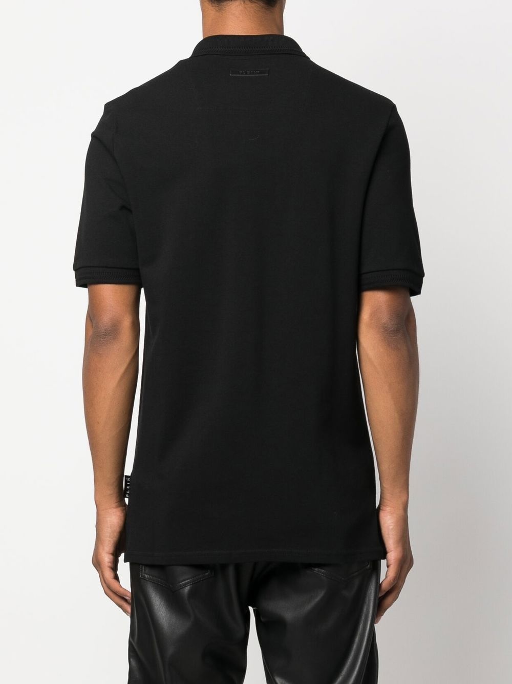 skull-print polo shirt - 4