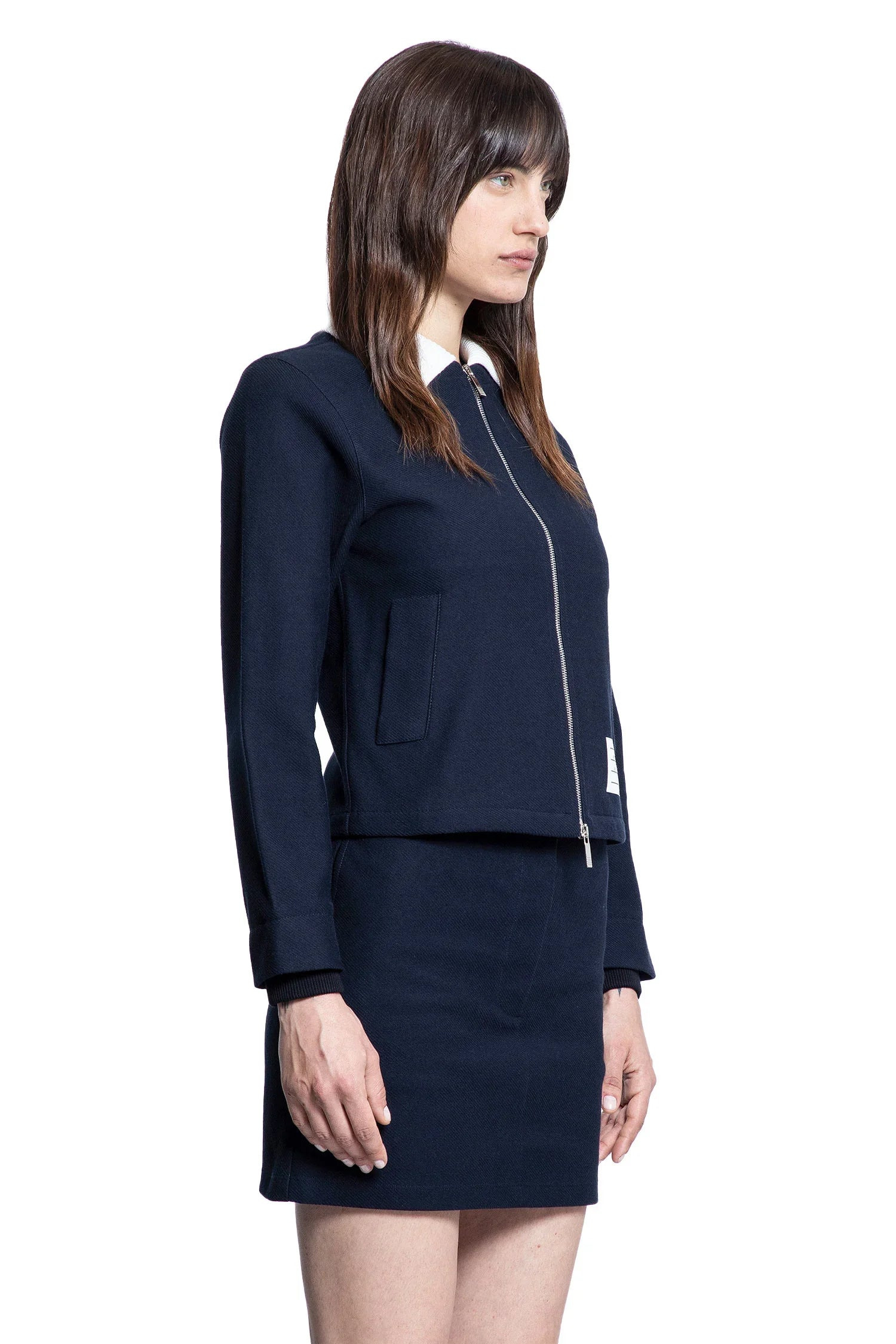 Cotton-Jacket-With-Contrast-Collar - 2