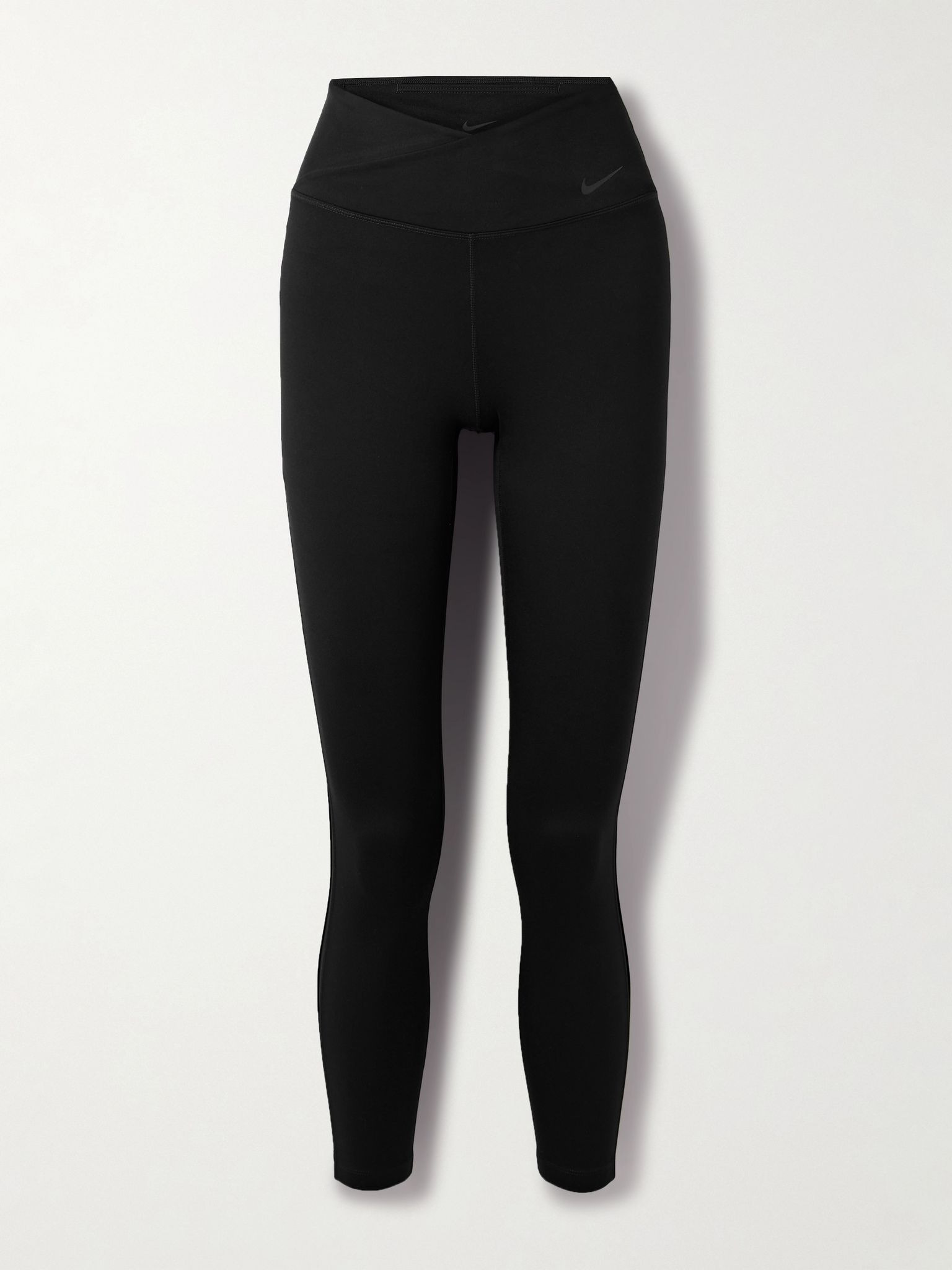One mesh-trimmed Dri-FIT leggings Black - 1