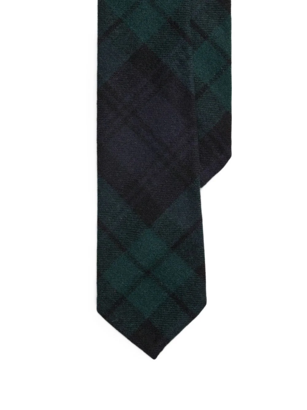tartan-check tie - 1