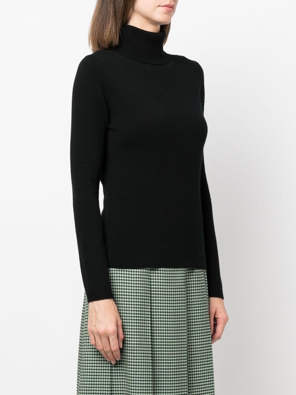 roll-neck cashmere jumper - 3