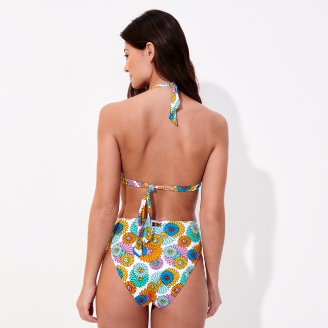Women High-Waisted Bikini Bottom Marguerites - 3