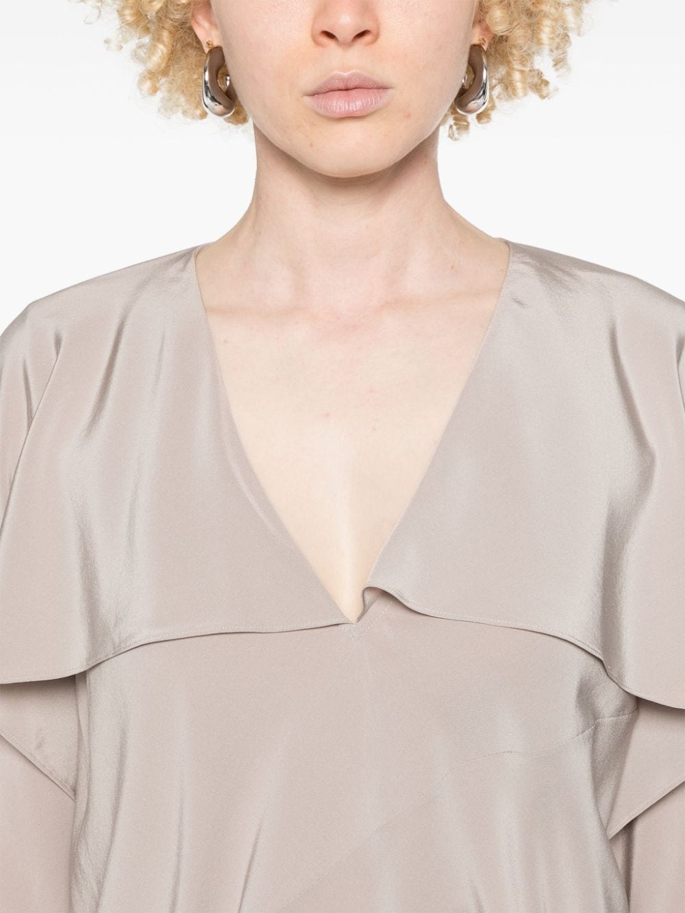 Scarf blouse - 5