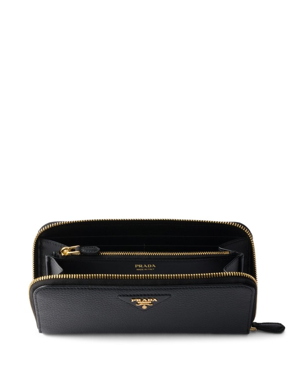 large leather zip-around wallet - 4