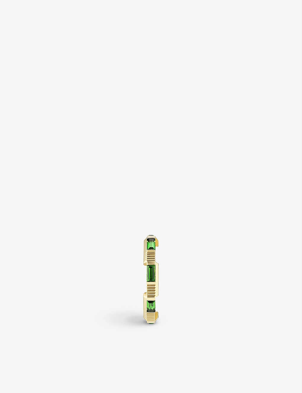 Gucci Link to Love 18ct yellow-gold and 0.9ct tourmaline ring - 3