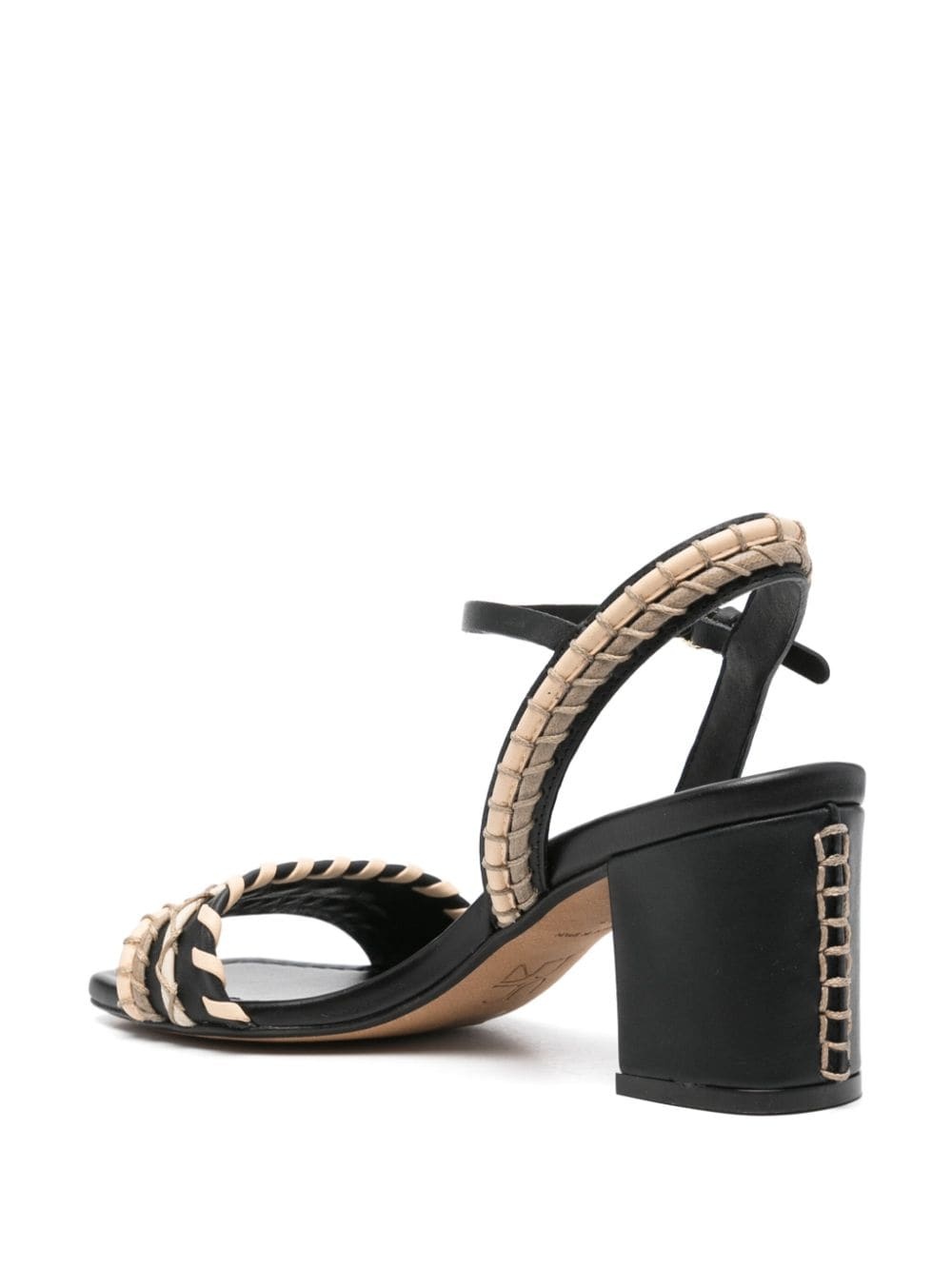 Sofia 70mm interwoven leather sandals - 3