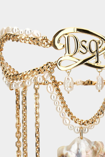 DSQUARED2 SHELLS AND PEARLS NECKLACE outlook