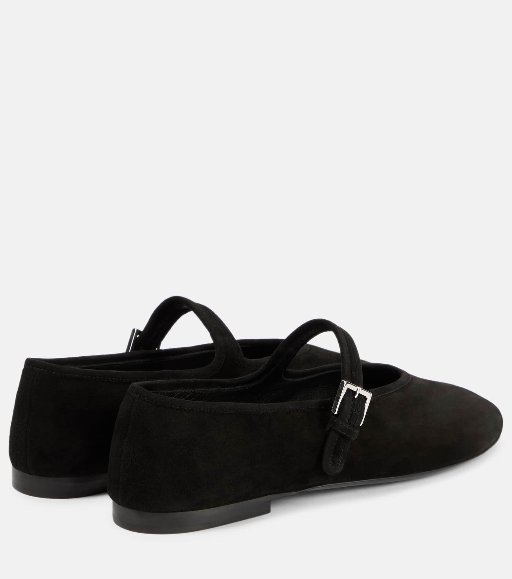 Suede ballet flats - 3