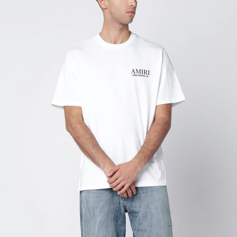 Amiri Bones Stacked White T-Shirt Men - 1