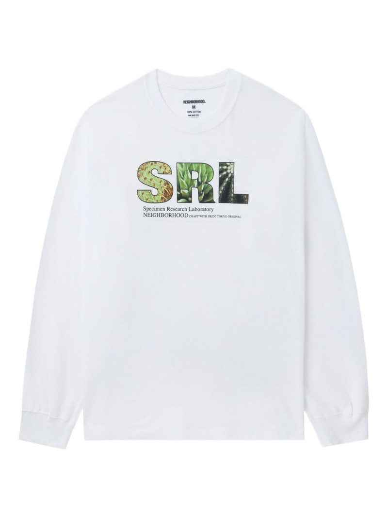 SRL logo-graphic long-sleeve T-shirt 1