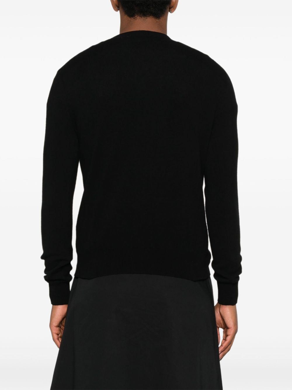 heart-logo cardigan - 4