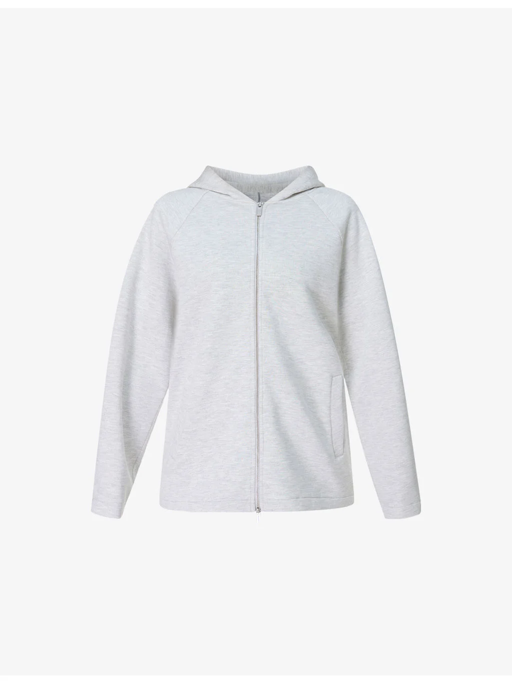 Wind Down Zip-Up Jersey Hoody - 1
