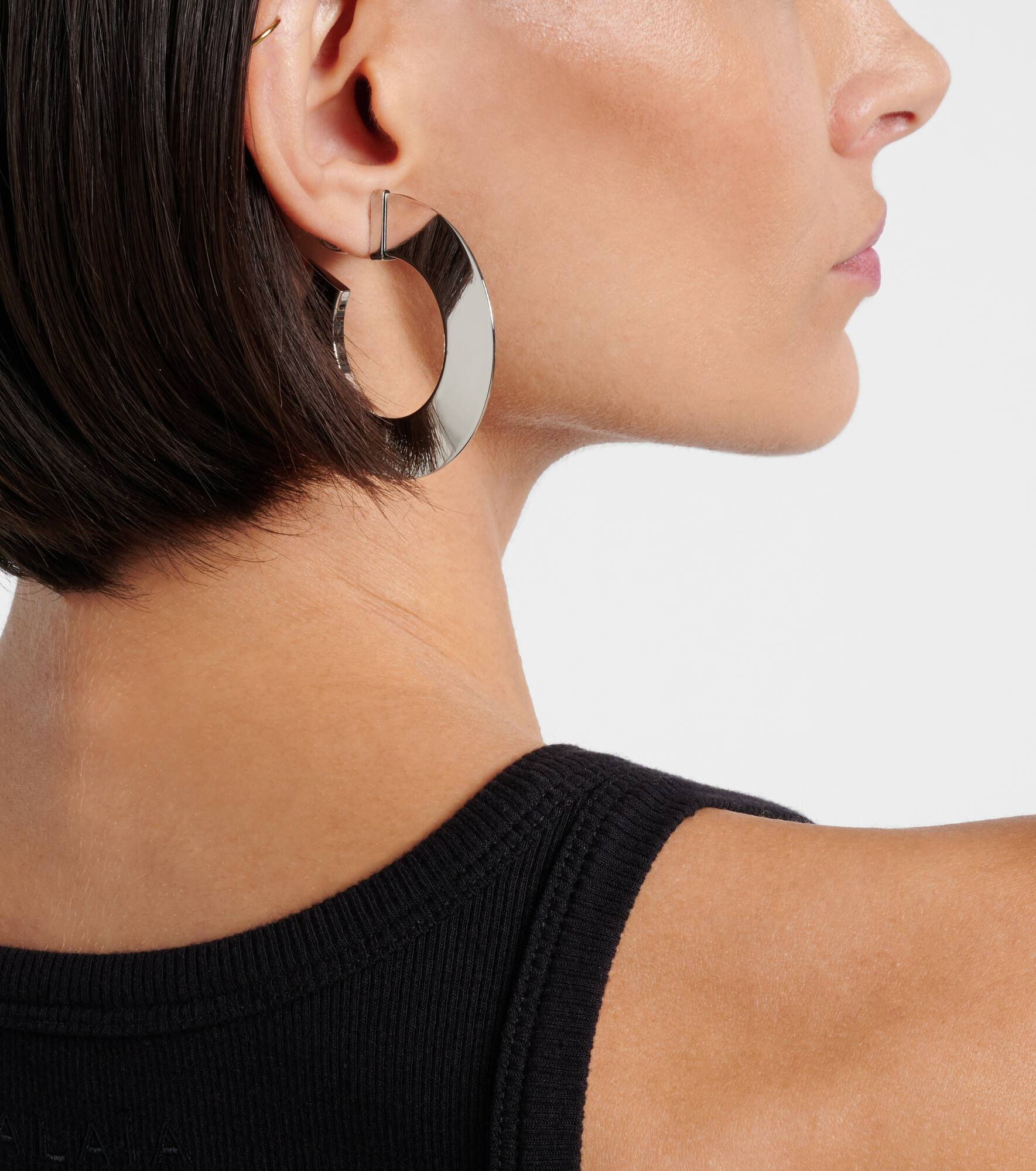 Small hoop earrings - 6