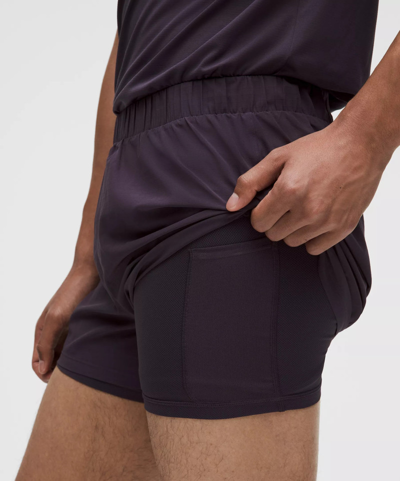 Mile Maker Ripstop Lined Short 4" 5