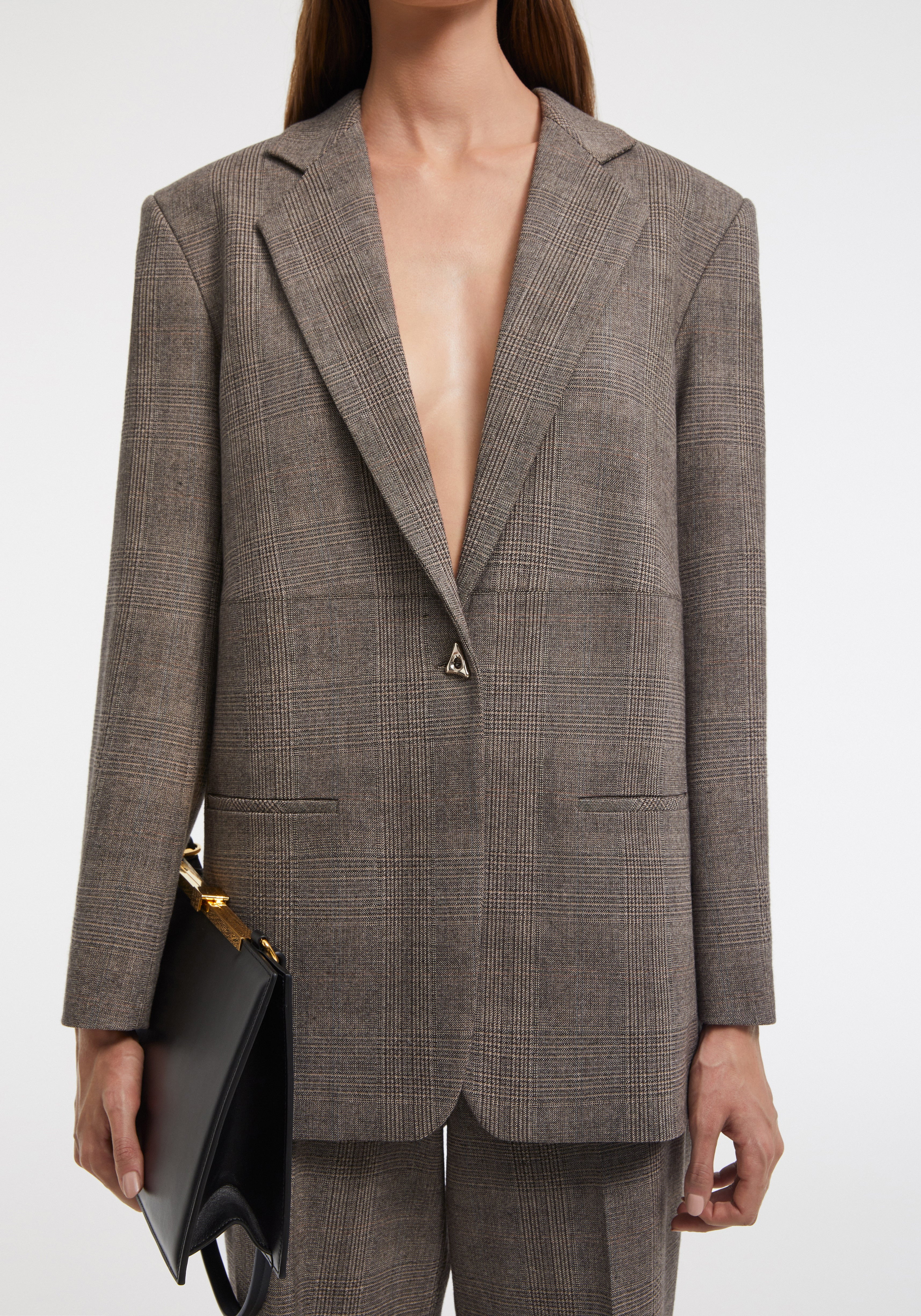 MERCEDES
Classic checkered blazer - 3