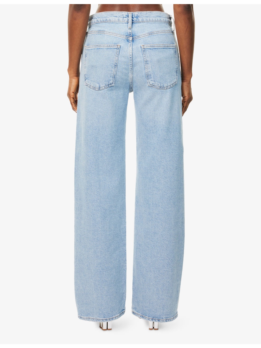 Harper Straight-Leg Denim Jeans - 4