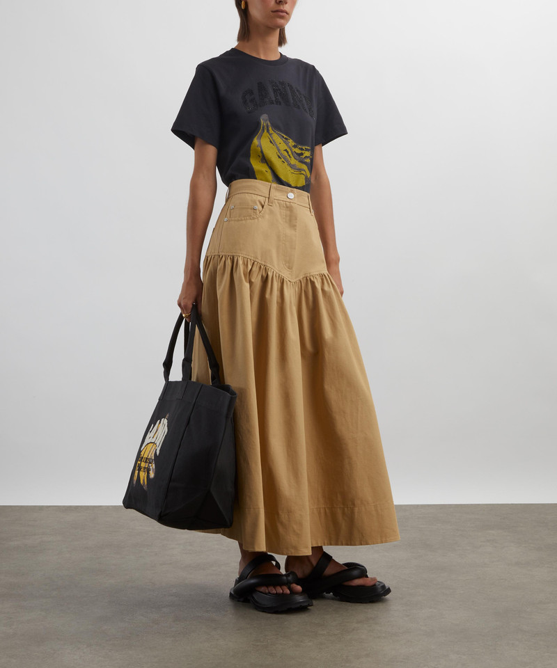 GANNI Suiting Long Skirt outlook