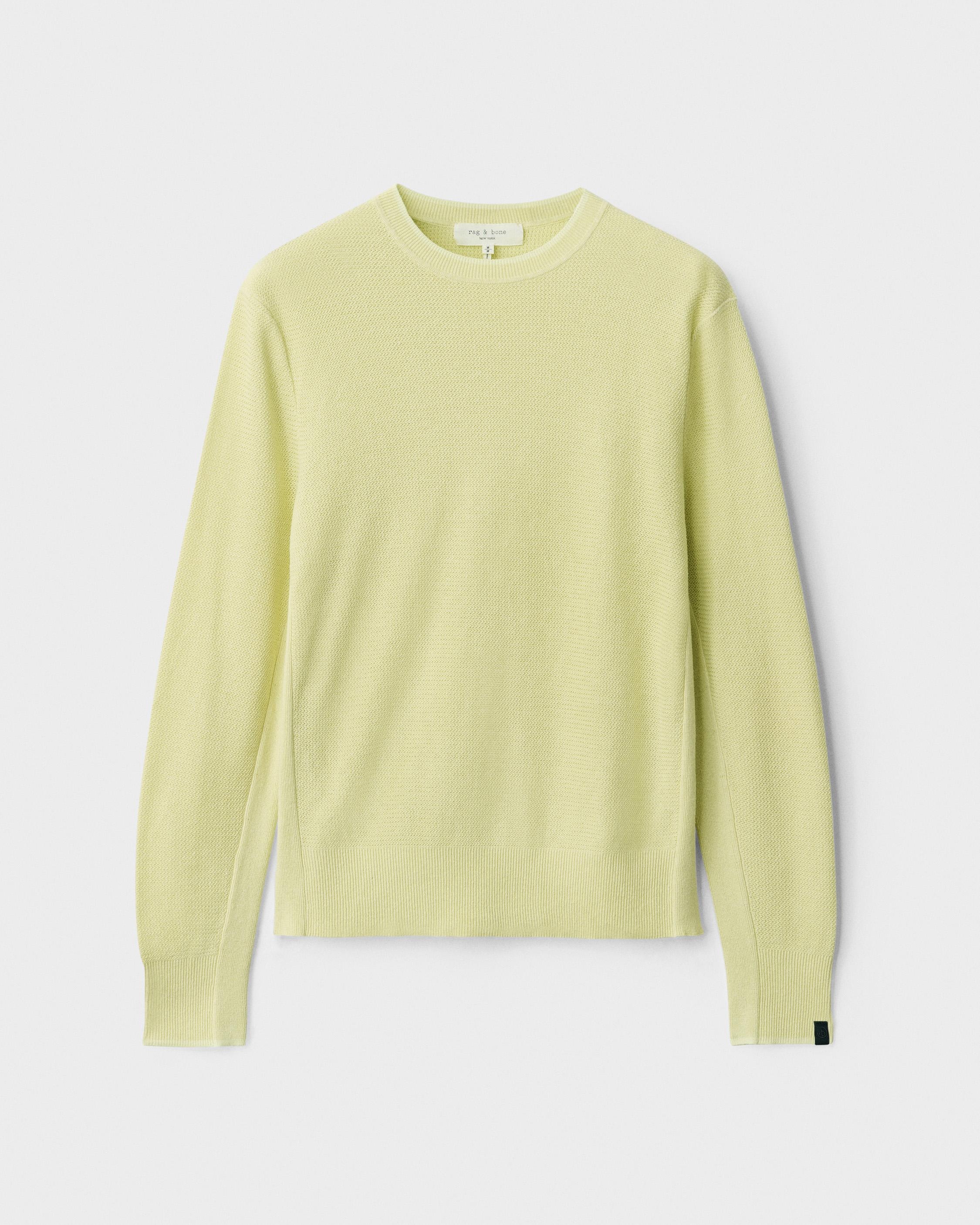 Hemp Cotton Blend Crew
Classic Fit Sweater - 1