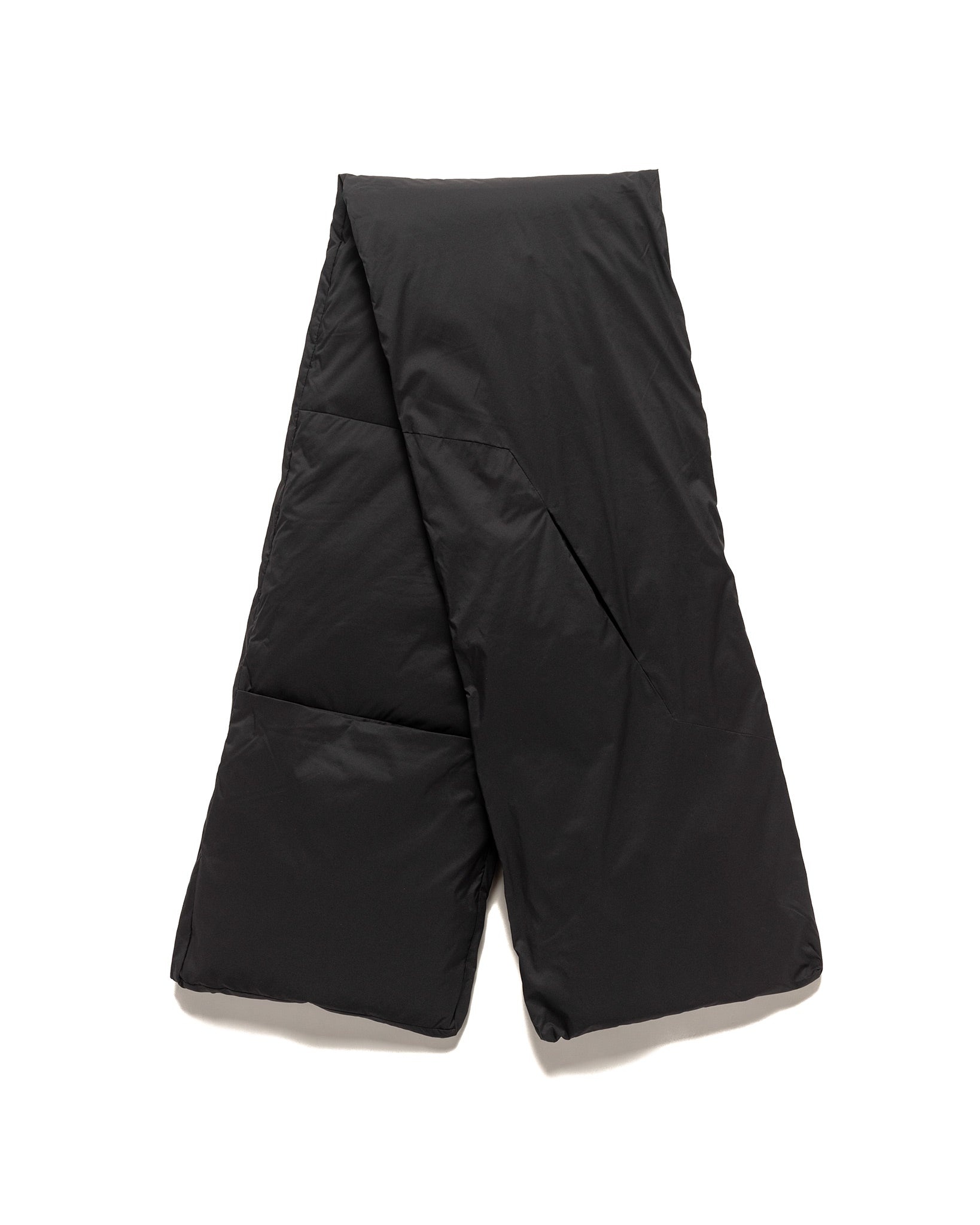 Veilance Conduit Down Scarf Black | havenshop | REVERSIBLE