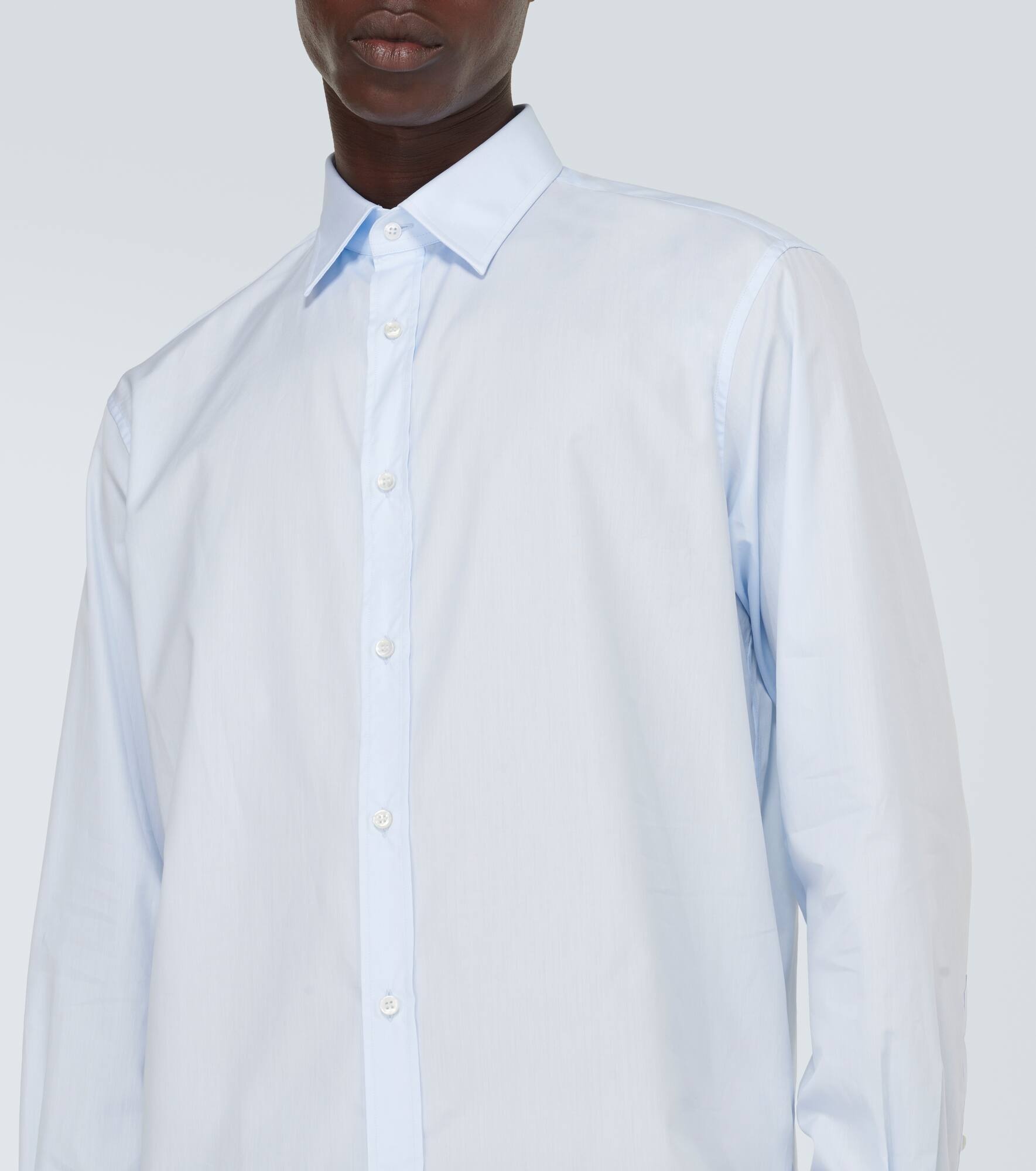 Cotton poplin Oxford shirt - 5