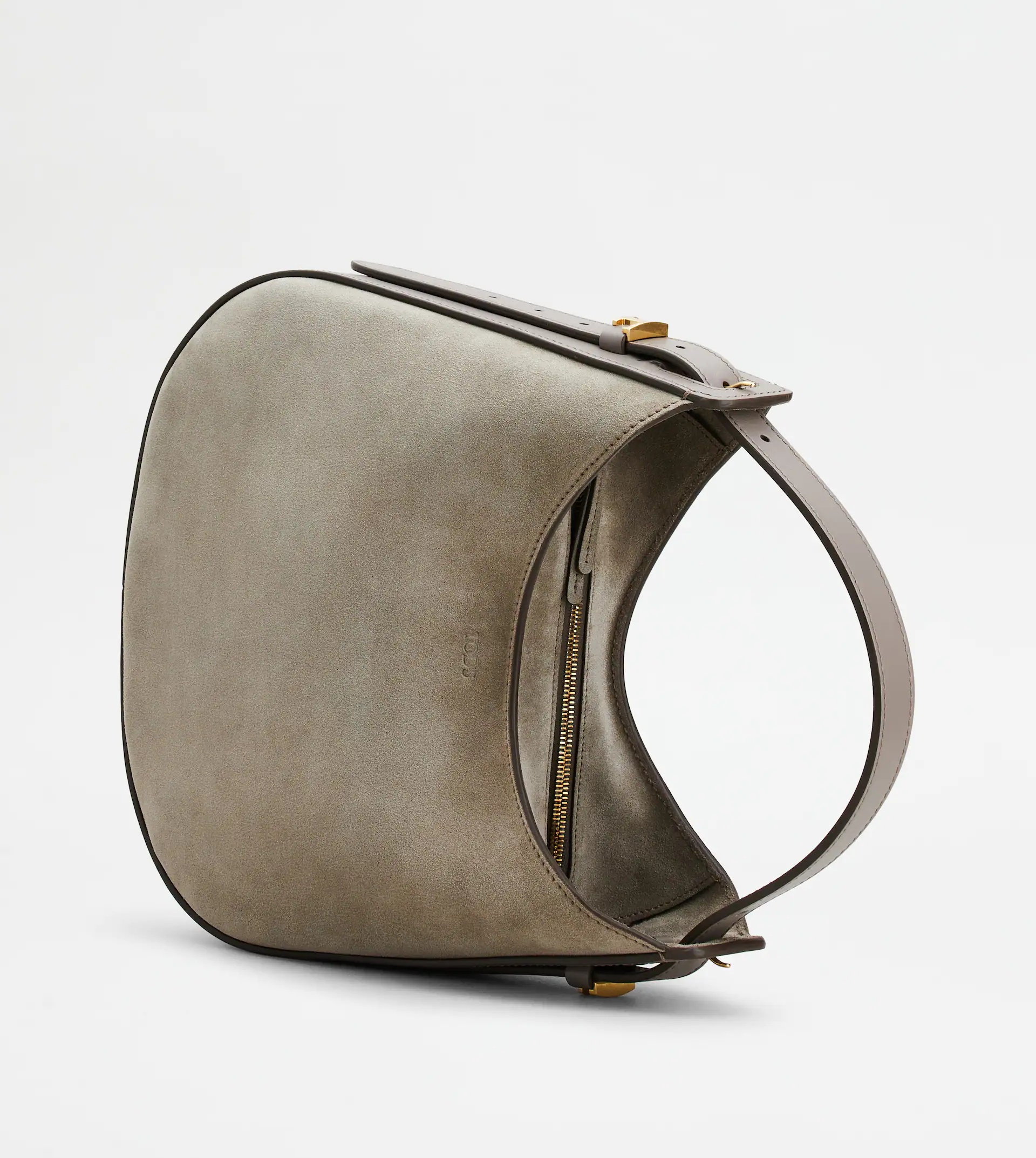 TOD'S OBOE BAG SMALL - BROWN - 5