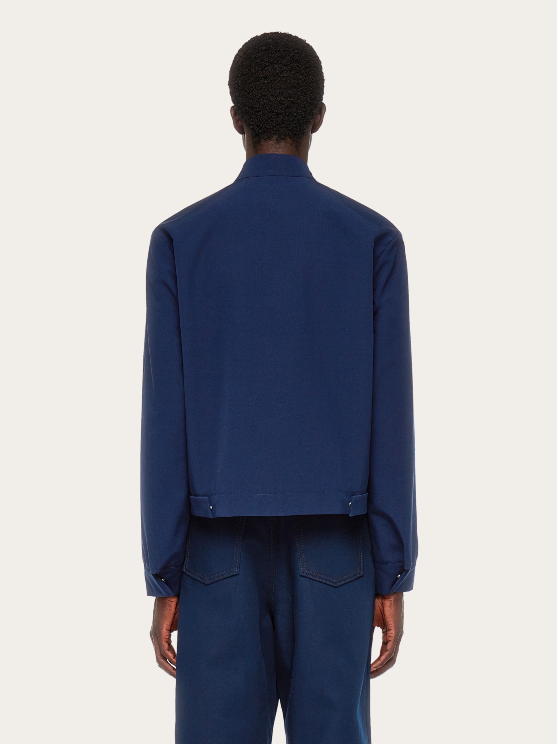 Cropped blouson - 4
