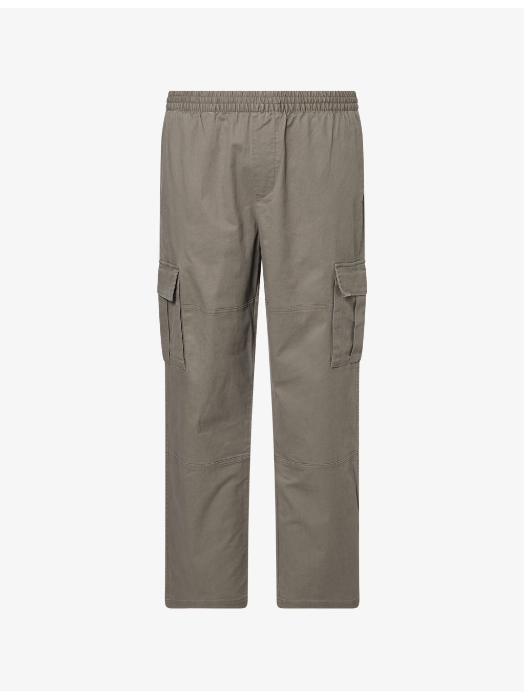 Logo-Embroidered Stretch-Cotton Cargo Trousers - 1