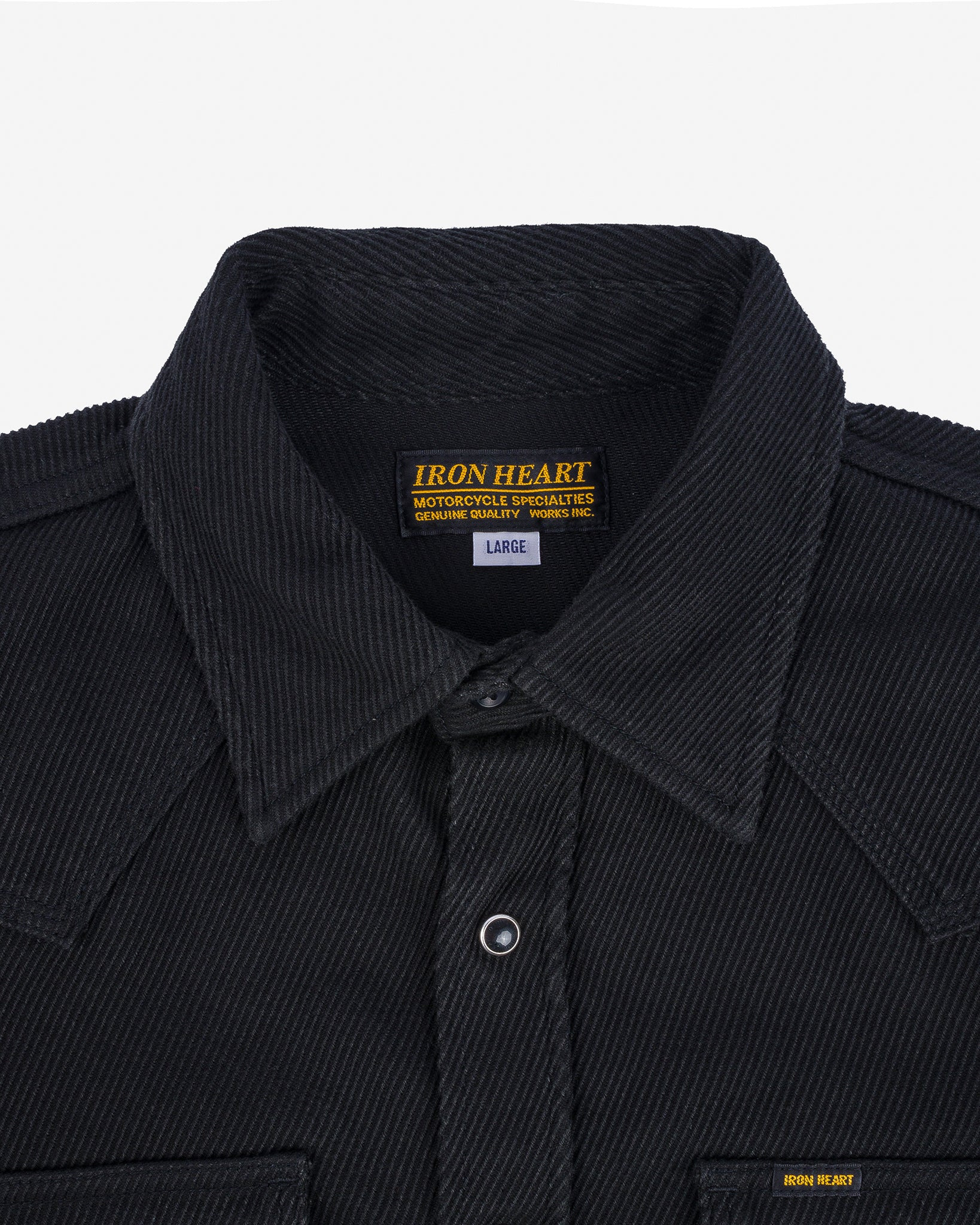 IHSH-234-BLK Kersey Western Shirt - Black - 13