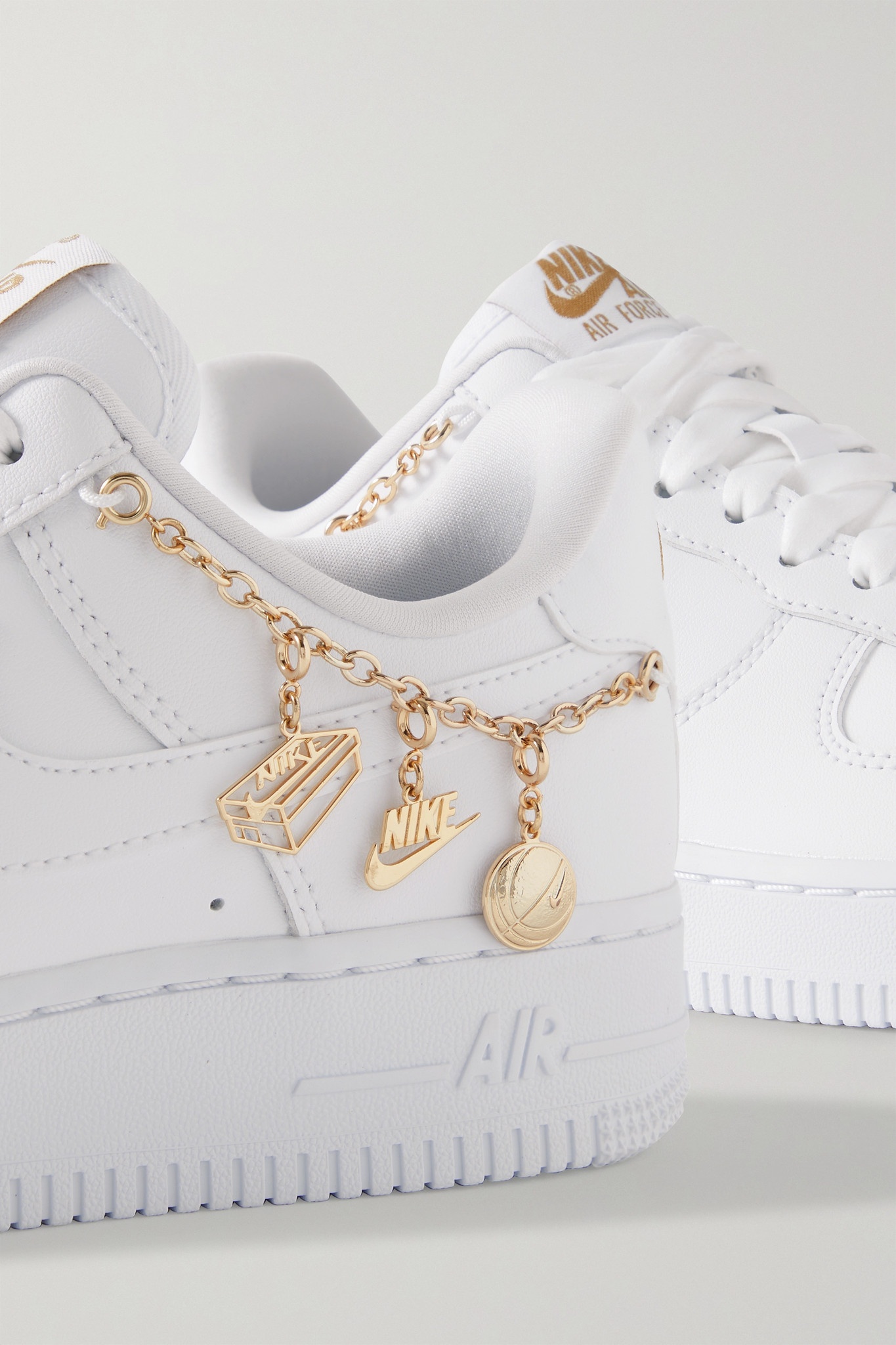 Air Force 1 LX embellished leather sneakers - 4