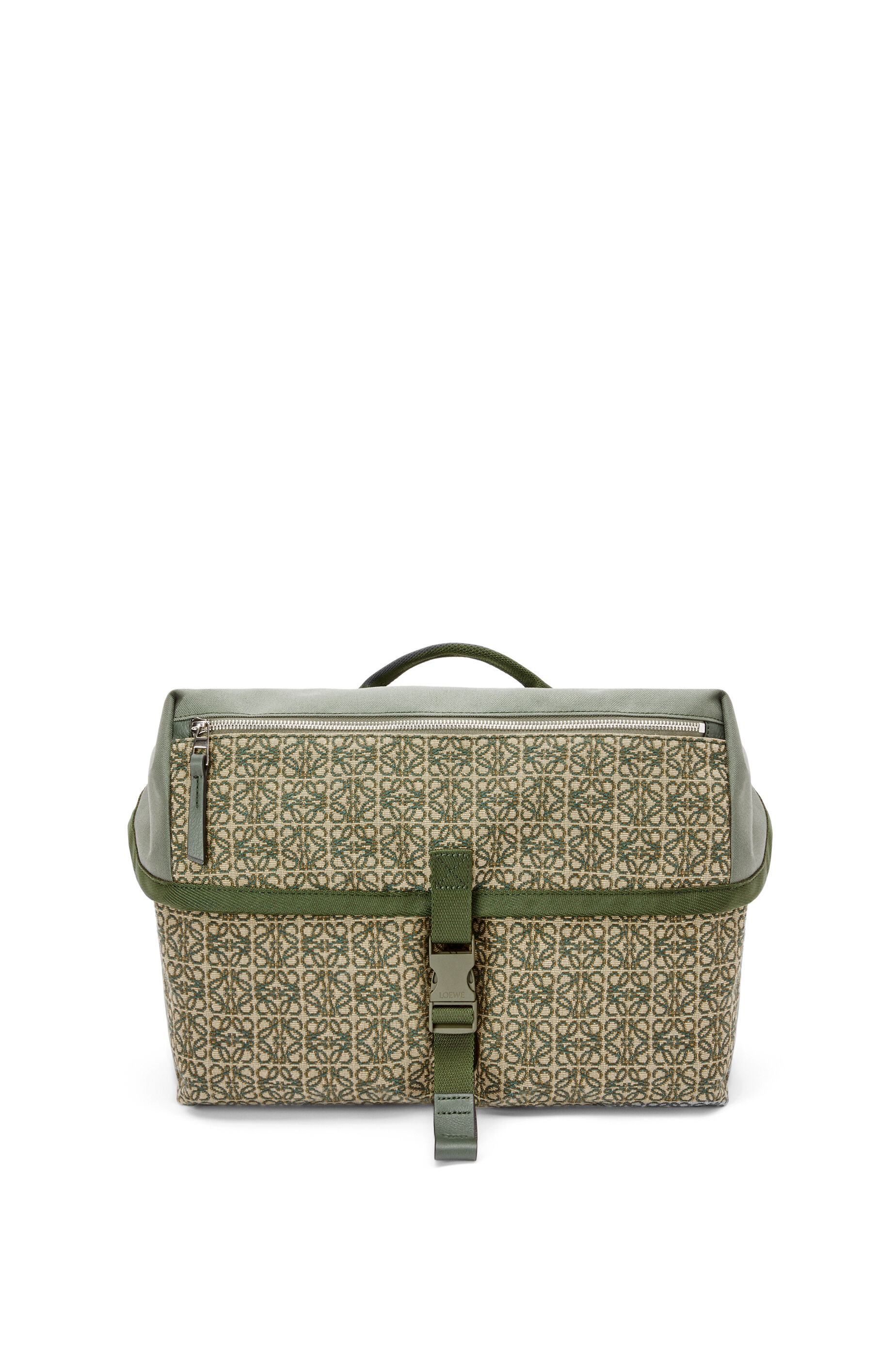 Postman Messenger in Anagram jacquard and canvas - 1