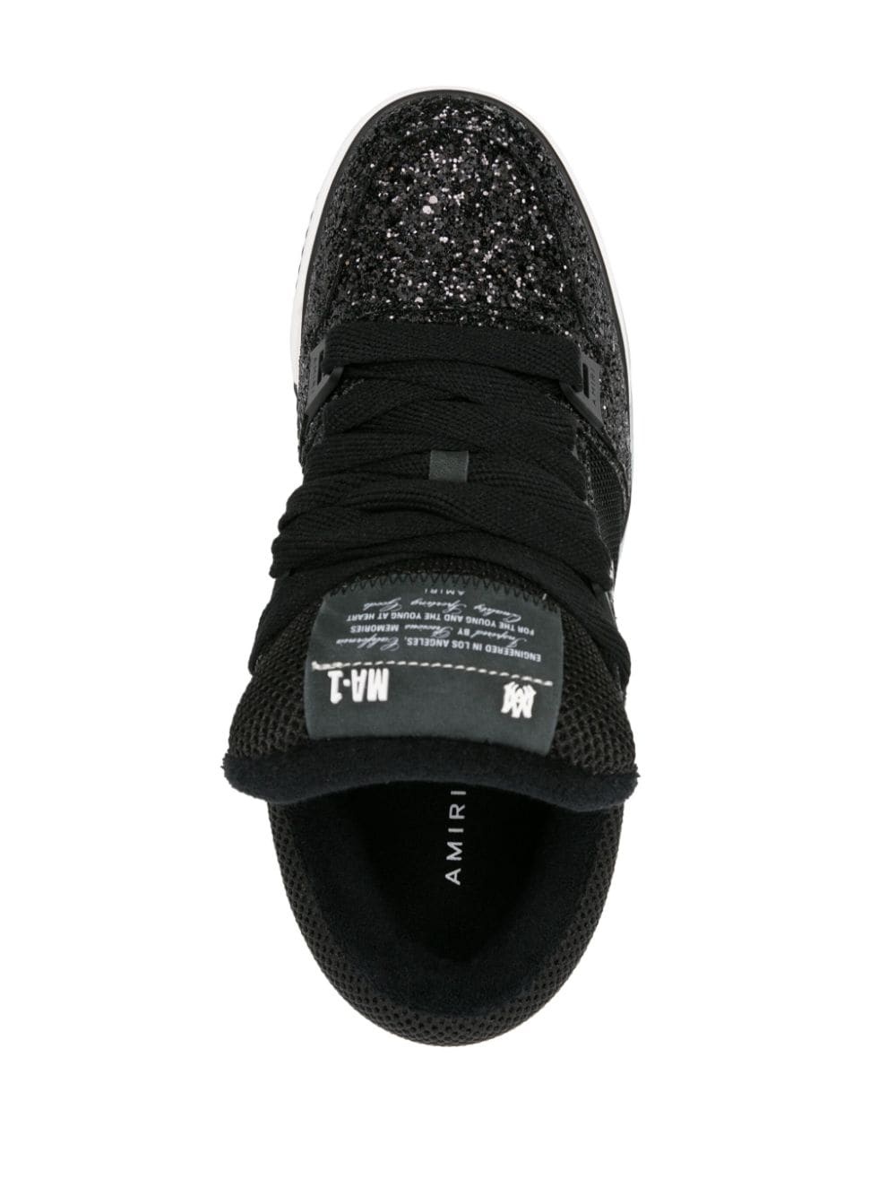 MA-1 glittered sneakers - 4