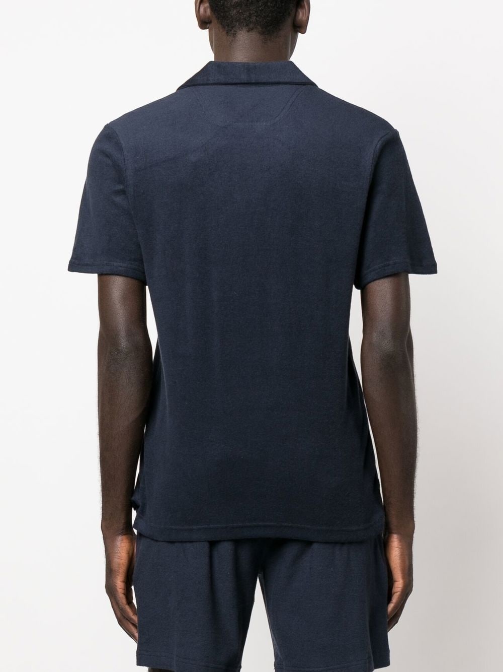 Faustino Terry buttonless polo shirt - 4