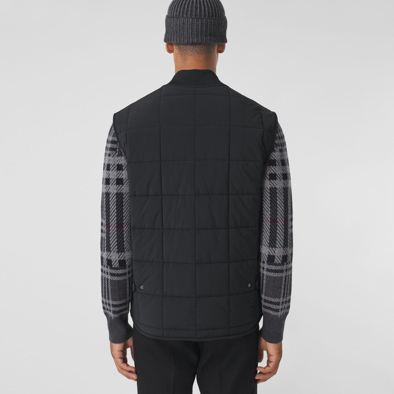 Quilted Stretch Nylon Gilet 4