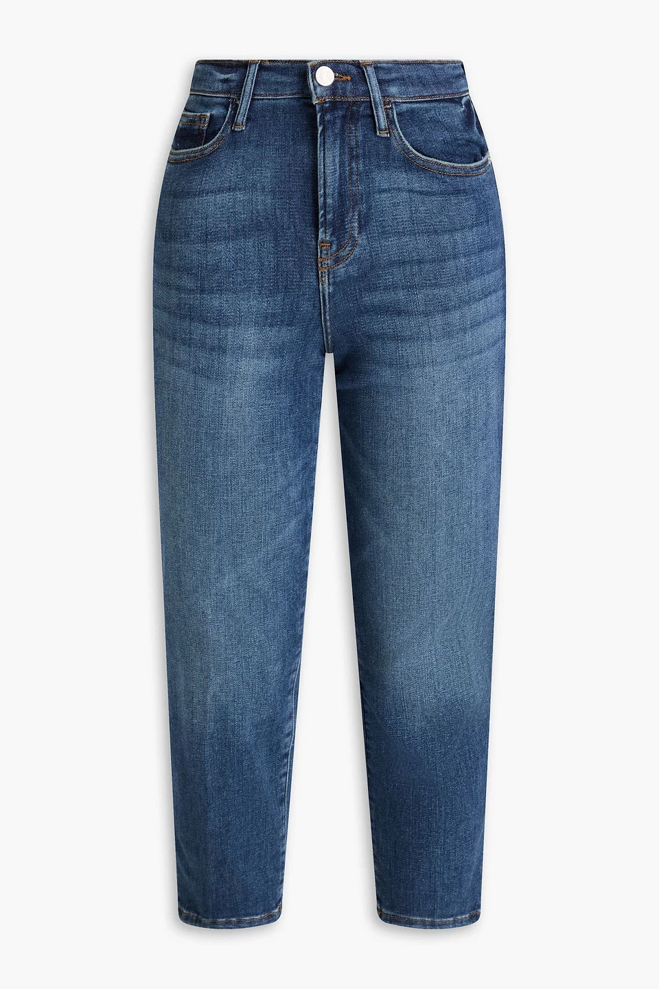 Le High Straight cropped high-rise straight-leg jeans - 1
