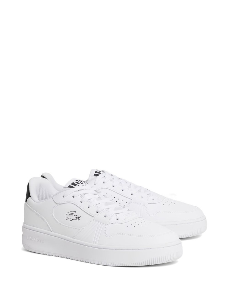 LACOSTE logo low top sneakers outlook