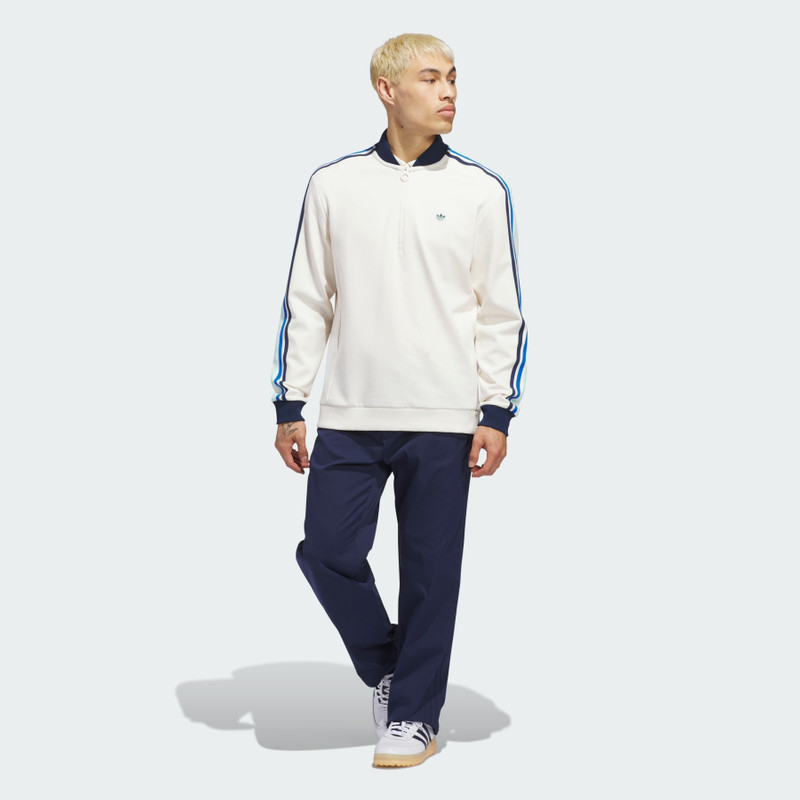 Originals 3-Stripes 1/4 Zip Sweatshirt 4