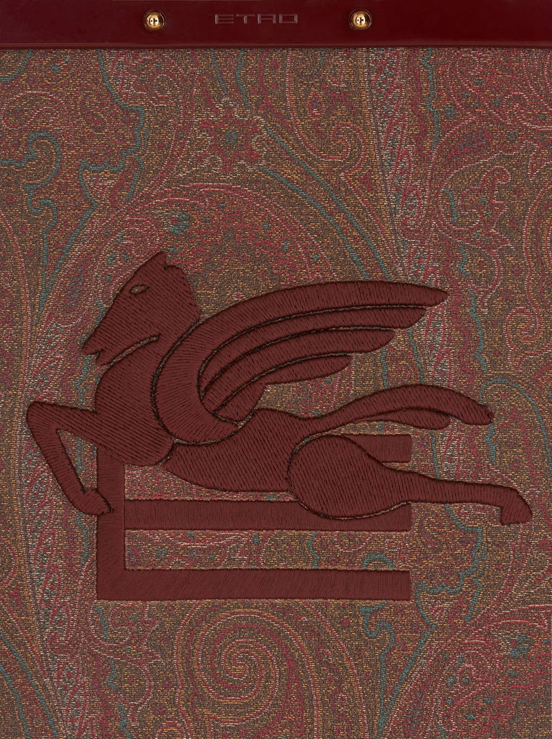 MEDIUM PAISLEY LOVE TROTTER BAG 6