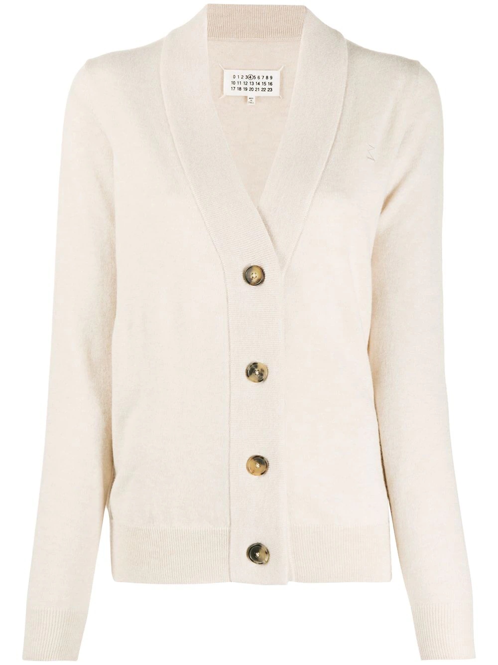 V-neck cardigan - 1