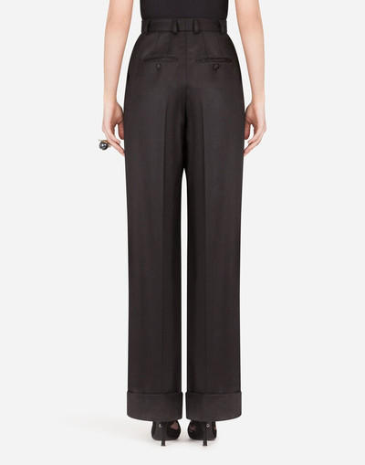 Dolce & Gabbana Gabardine flared pants outlook