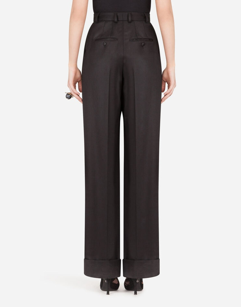 Dolce & Gabbana Gabardine flared pants outlook