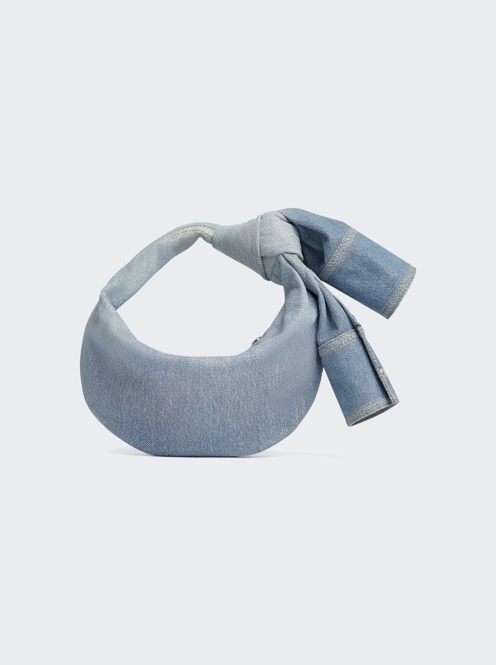 Mini Jodie Handbag Blue Wash Denim Effect Leather - 3